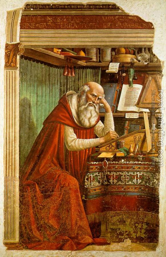 Domenico Ghirlandaio : St Jerome in his Study